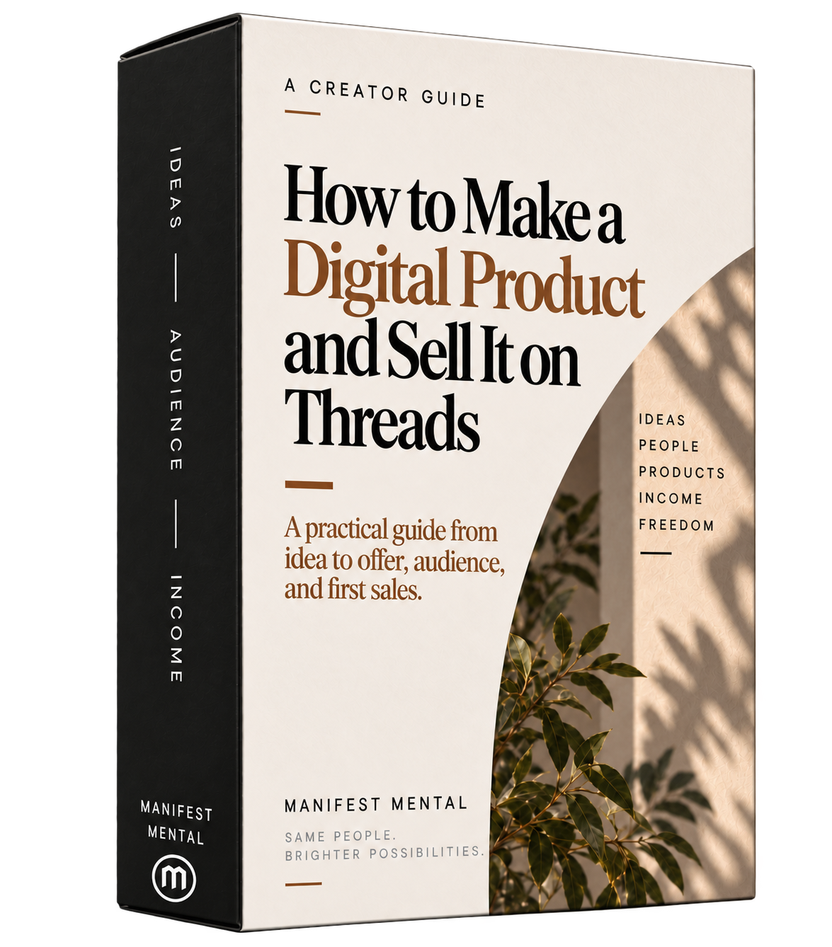 Manifest Mental digital product box